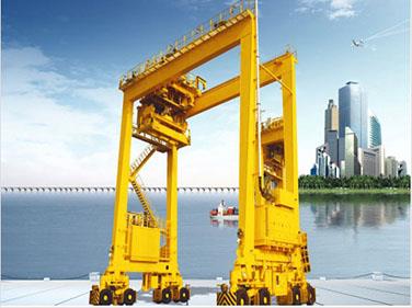 Avanse Pèfòmans Rubber-Tyred Container Portal Crane.jpg Advanced Performance Rubber-Tyred Container Portal Crane.jpg