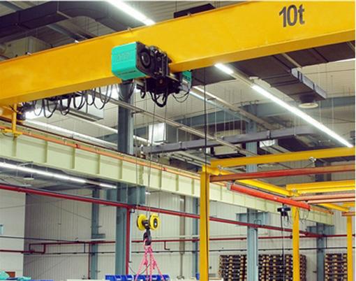 10t elektrik Single Girder Anlè Crane.jpg 10t Electric Single Girder Overhead Crane.jpg