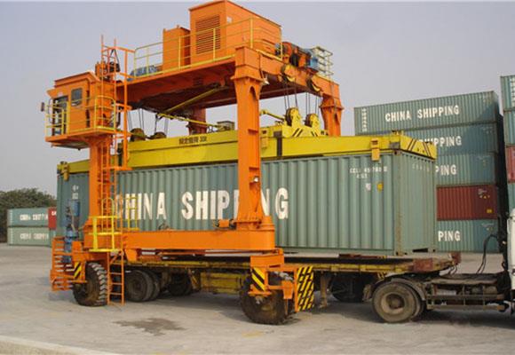 Container transporteur Gantry teknik