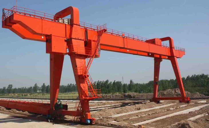 Lou Lift Elektrik Double Girder Gantry Teknik