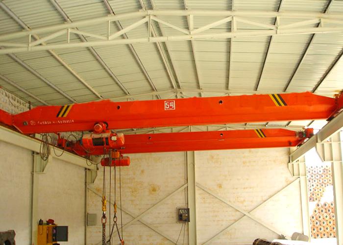 Andedan kay la Single Girder Leve Elektrik Teknik Pou Depo
