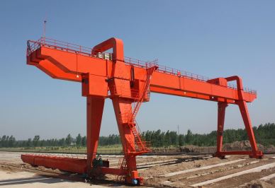 Otomatik 80T 10T Double Girder Gantry Teknik