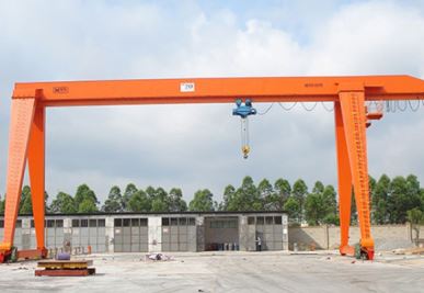 Single Girder Pòt Crane